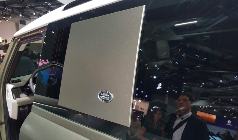 Illustration for the article titled The 2020 Land Rover Defender 90 offers a Enge Fake Pillar And It & # 39; s Just Bizarre